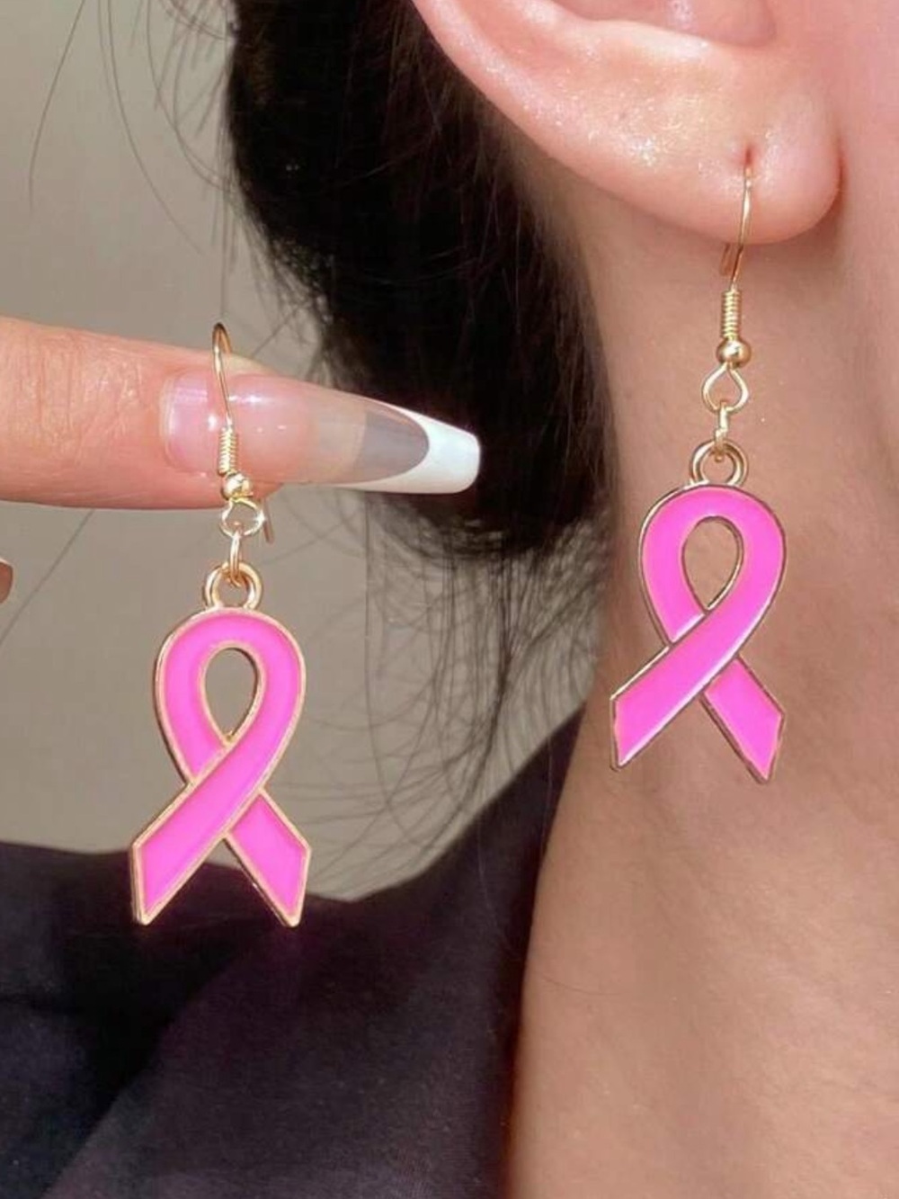 3for$20 earring Health Breast Cancer Prevention Activity Commemorative Gift